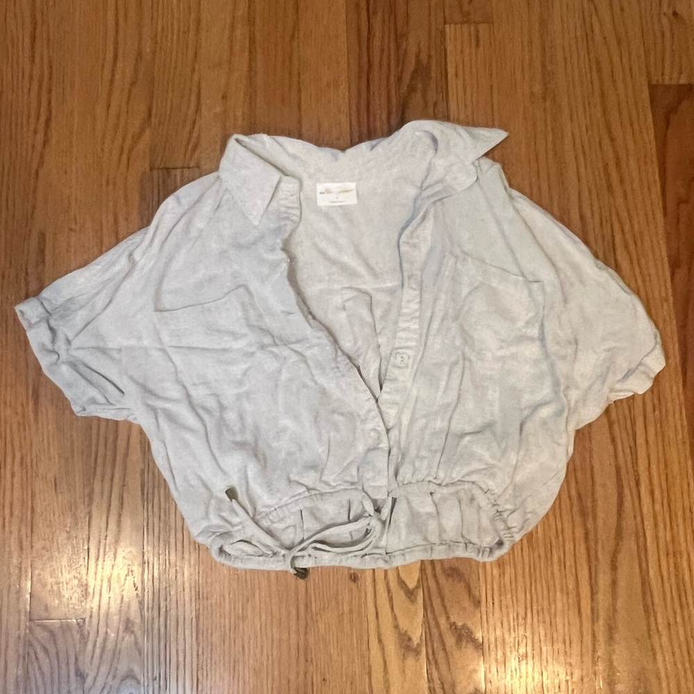 Light Gray Women's Top